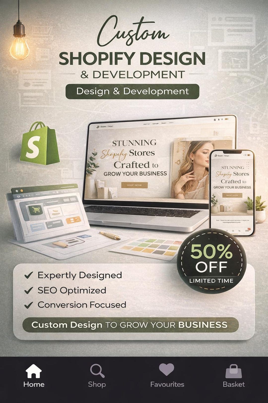 Custom Shopify Store Design and Development | High-converting E ...