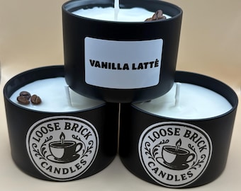 Vanilla Latte Candle - 8oz Soy Wax Candle