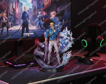 30cm Nanami Kento Anime Handmade Figure PVC Collectible Desk Decor Gift