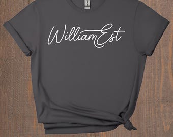 Camiseta de William Est de la serie BL tailandesa / GMMTV Fanday 29, camiseta inspirada en William Est de EE. UU., regalo y mercancía