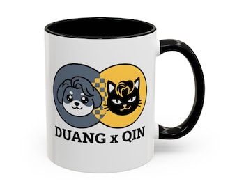 Teetee Por Duang With you, taza inspirada en la pareja tailandesa BL / Merchandising de la serie dramática tailandesa / Taza de café/té de 325 ml, regalo para los fans de Domundi GMMTV