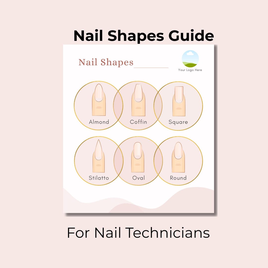 Editable Nail Sizing Chart Template: Canva PDF Guide for Nail Techs - Etsy