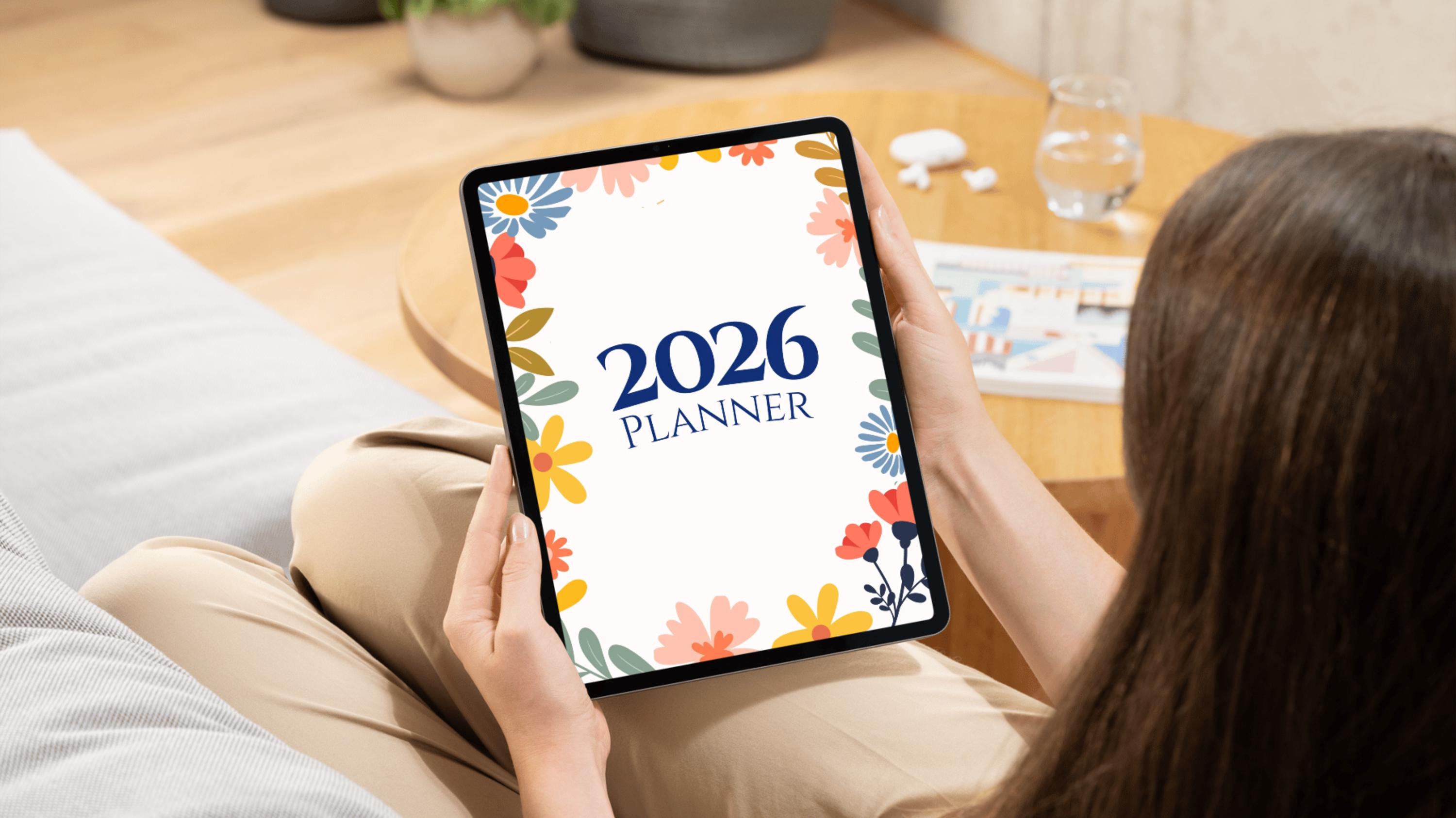Editable Canva Planner Template | Digital Printable Planner | Daily ...