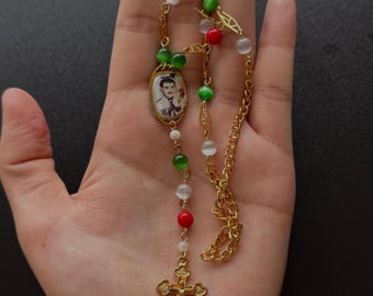 Jesus Malverde Prayer Beads/Praying Rosary