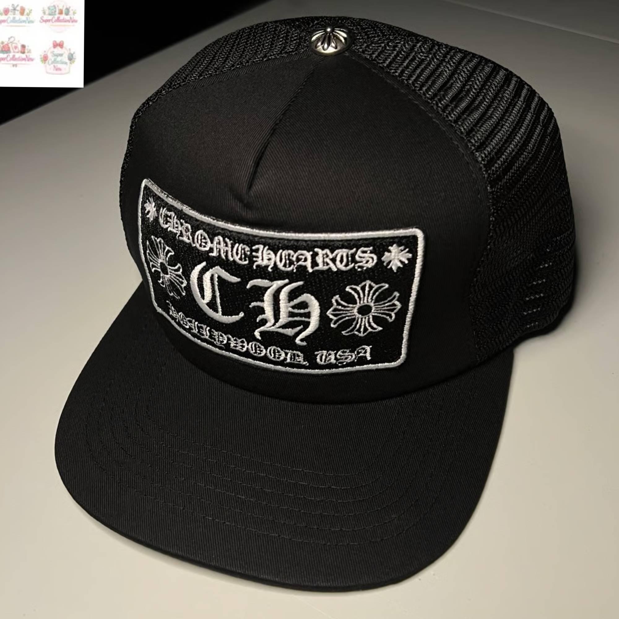 Chrome Hearts Trucker Hats - Etsy Canada