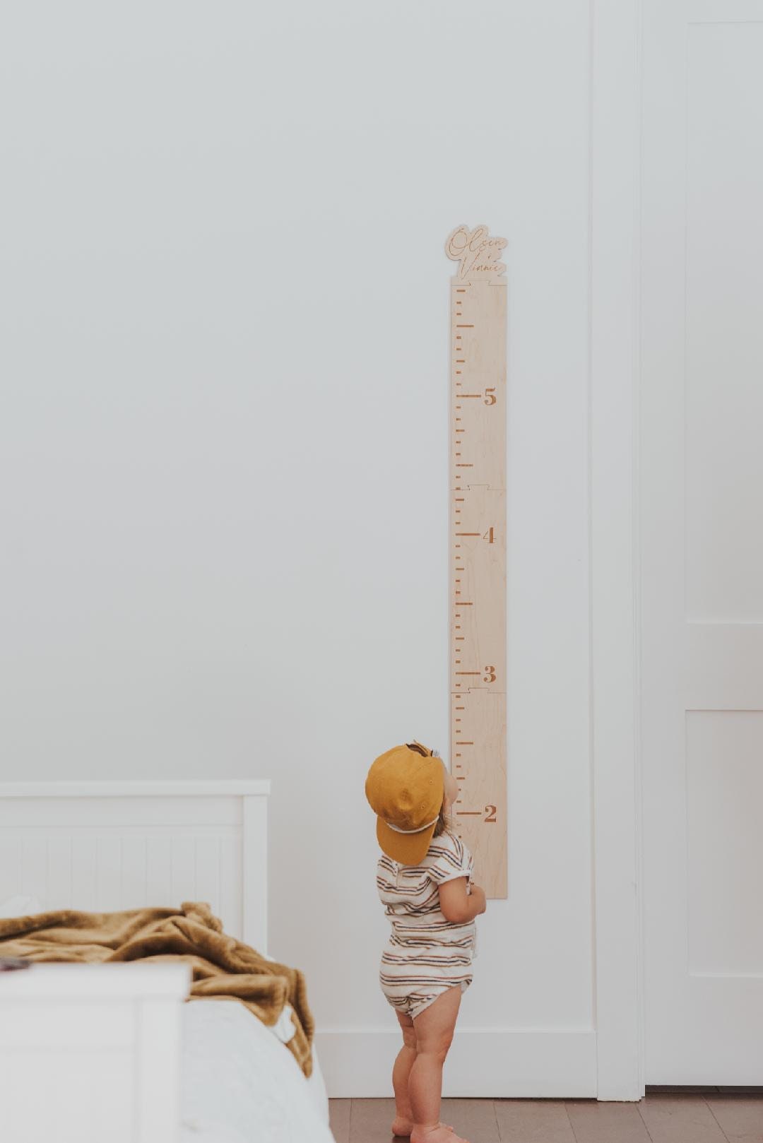 Personalized Growth Ruler, Kids Growth Ruler, Growth Ruler Wood, Wooden ...