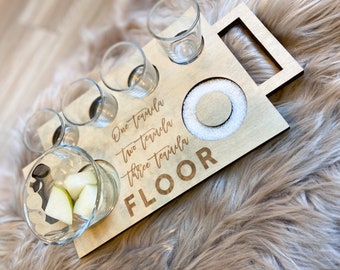 Tequila shot flight tray, Tequila, shots, Taco Tuesday, Weddings, Party gift, housewarming gift, bachelorette