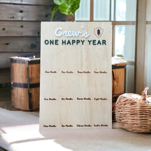 National Park 1st Birthday Board, First Year Milestone Sign, Adventure Birthday Poster, Baby Photography Prop, Outdoor Party Decoration