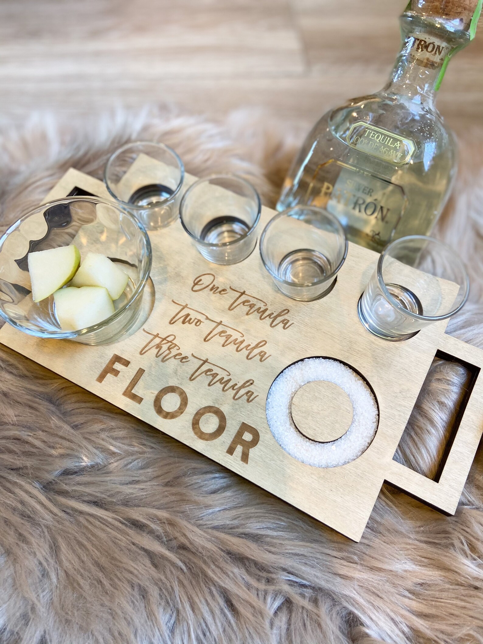 Tequila Shot Flight Tray Tequila Shots Taco Tuesday Etsy
