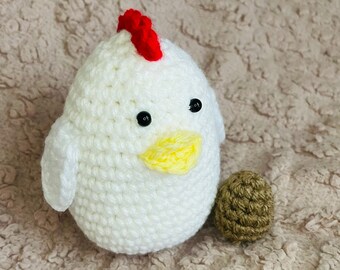 PRINTABLE PDF PATTERN: Our Family Chicken Amigurumi