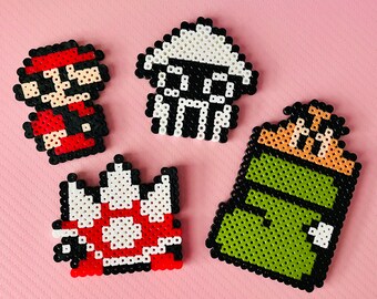 Mystery Super Mario Bros. 3 Bead Sprite Magnet