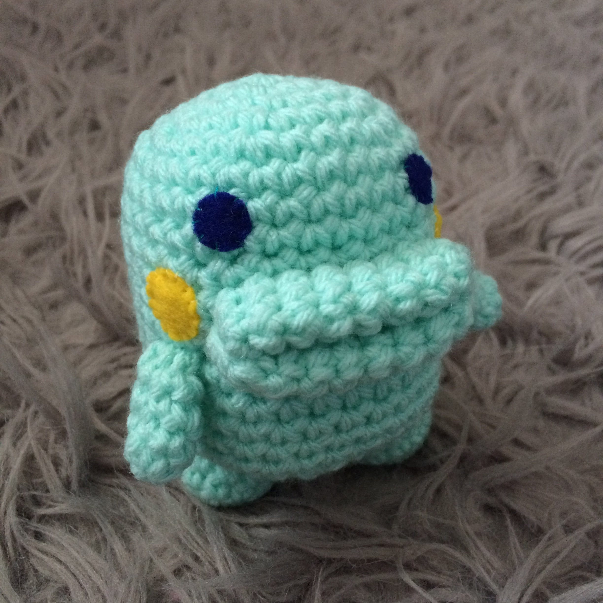 印刷可能なPDFパターン: くちぱっちあみぐるみかぎ針編みぬいぐるみ