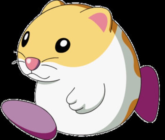 Rick Plush Kirby Hamster Choose Little Or Big Etsy