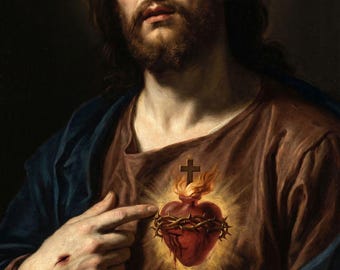 4k Sacred Heart of Jesus: Divine Love and Redemption