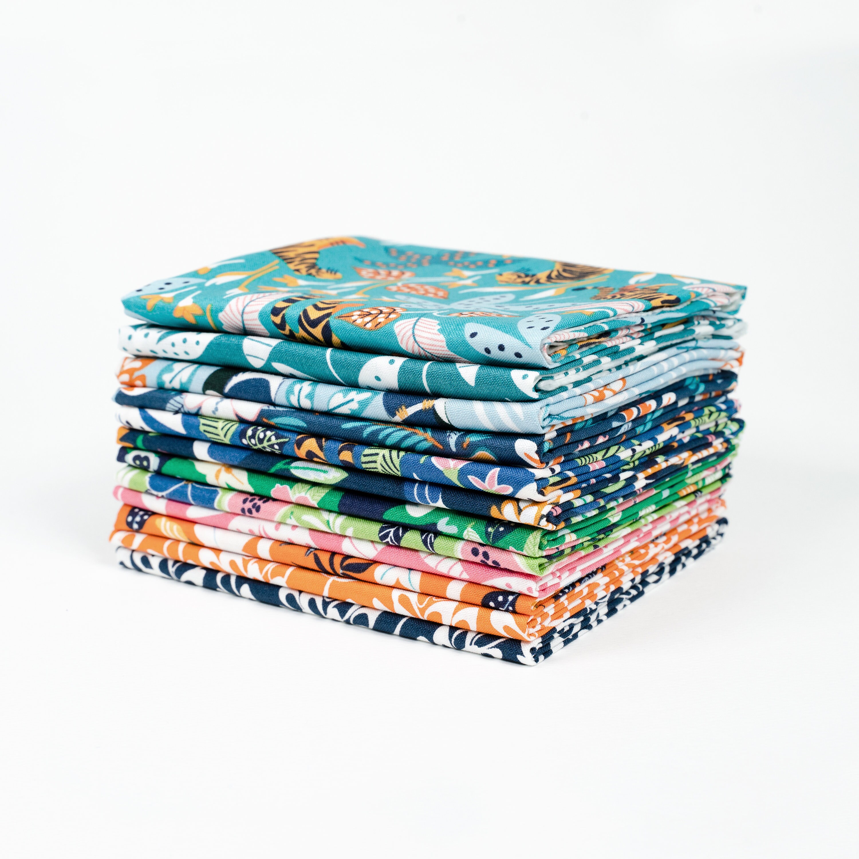 Nerida Hansen Fabrics Tropical Lush collection Fat Etsy