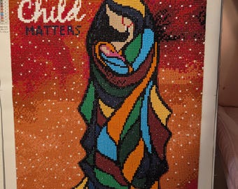 Jedes Kind zählt Diamant Kunst