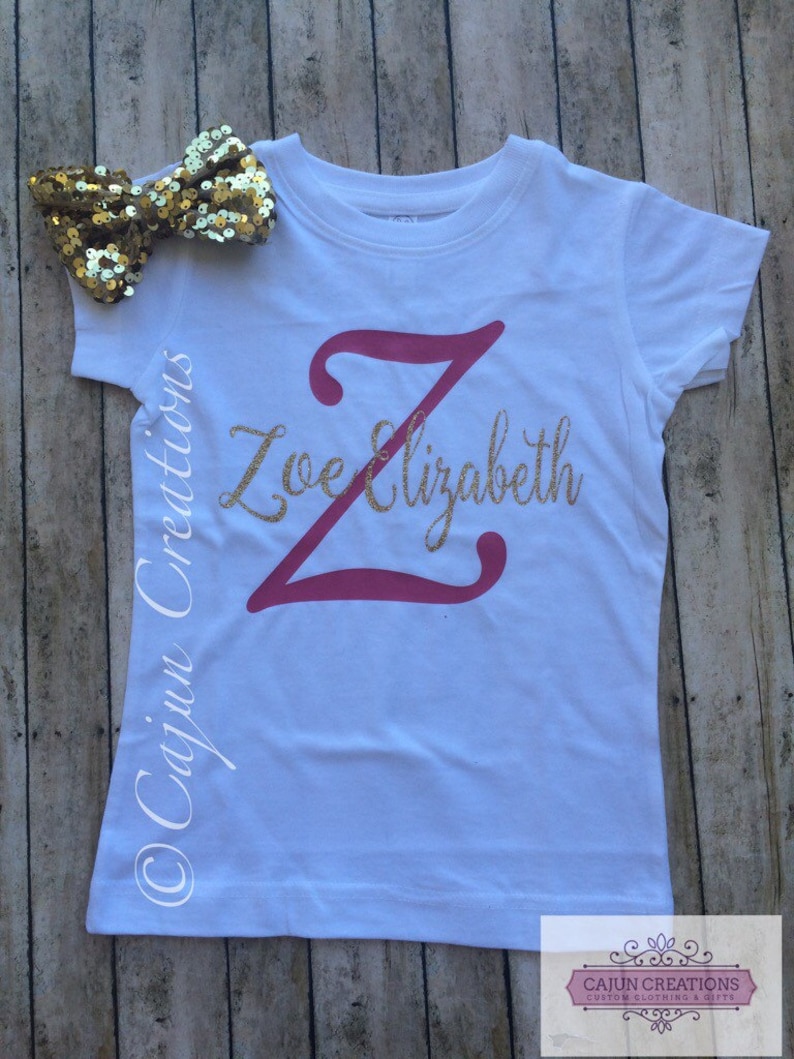 custom monogram shirts