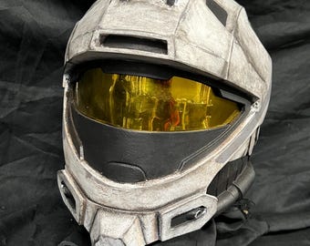 3D Printed Halo Reach Recon Helmet fan Made Prop