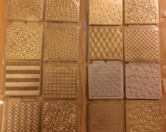 Amazing Collection of 19 Different Quickutz Goose Bumps Metal Embossing 2 x 2 Dies