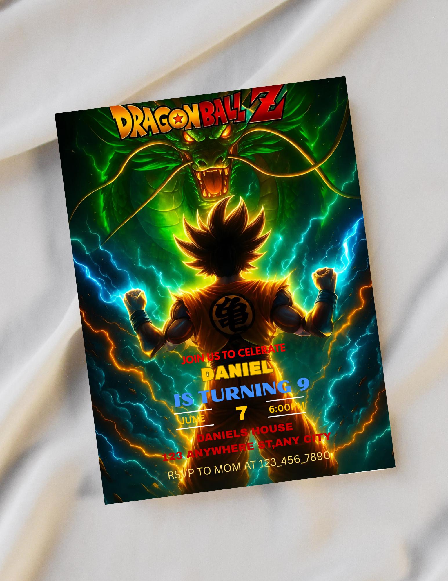 Goku birthday cards - Etsy 日本