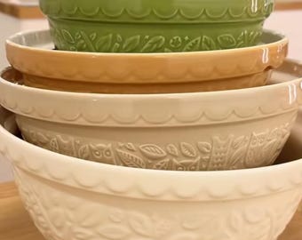 Pack 4 Mixing bowl 29/26/24/21 cm diameter