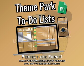 Epic Universe: Theme Park To-Do Lists