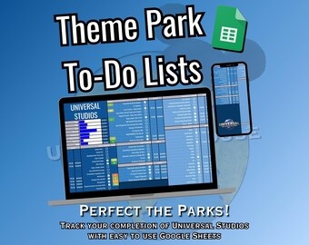 Universal Studios: Theme Park To-Do Lists