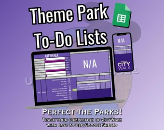 CityWalk: Theme Park To-Do Lists