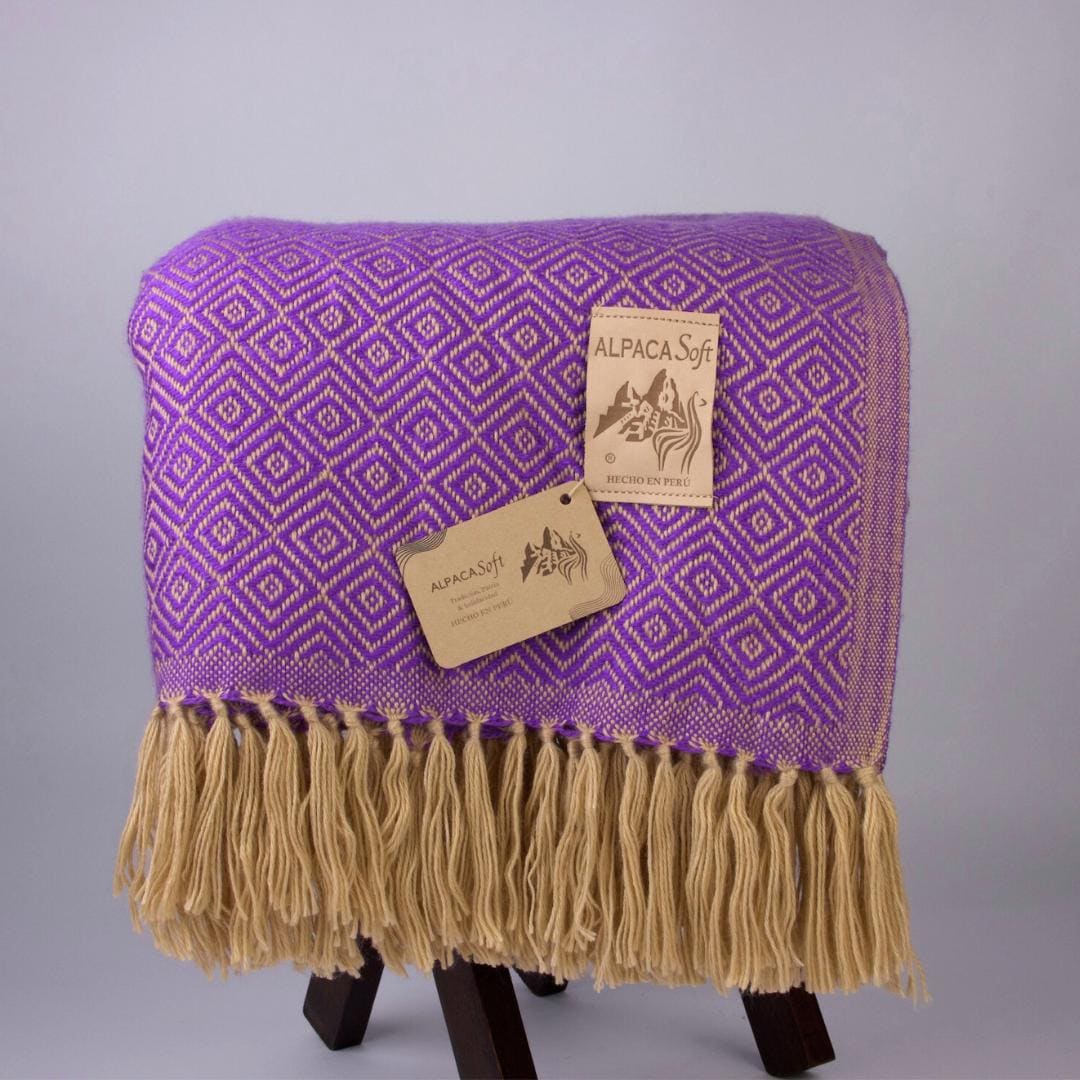 Peru alpaca blanket - Etsy 日本