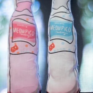 Handmade Catnip-Stuffed Meowpico Cat drink! #handmade cat toy, cute cat toys, catnip toys for kitties &lt;3