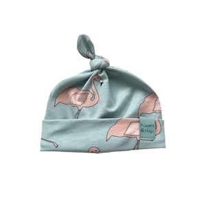 Chapeau Flamant rose (choisissez noué ou régulier)