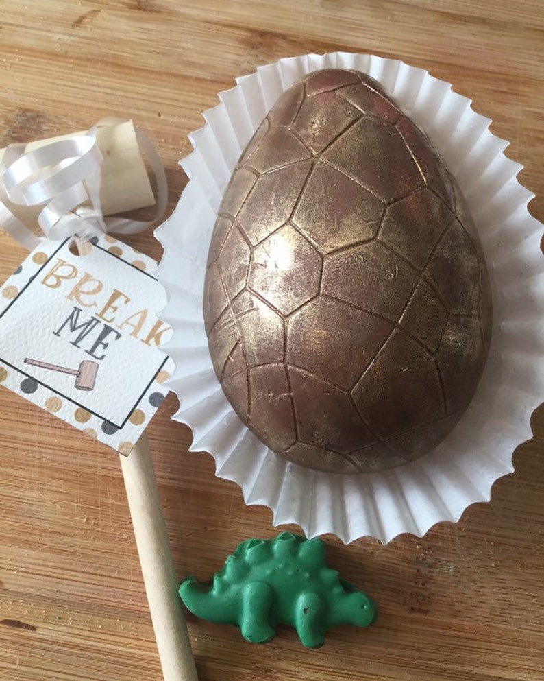 Chocolate Dinosaur Egg/ Breakable Egg/ Breakable Chocolates/ Etsy