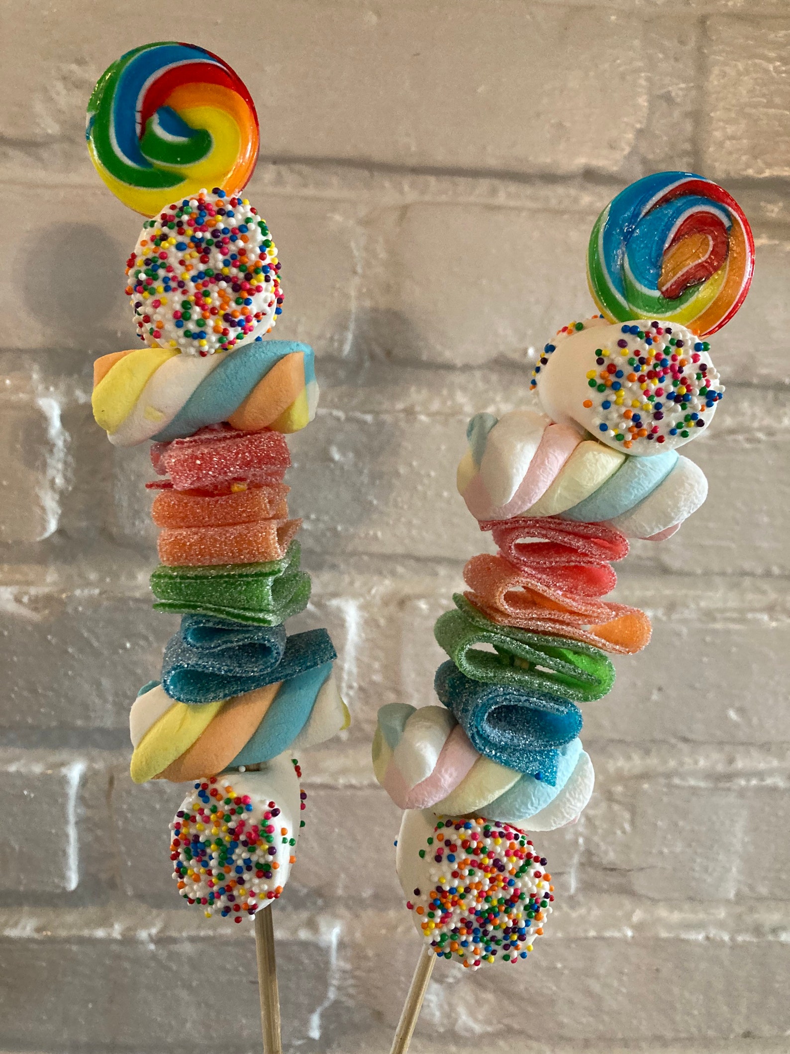 Lollipop Kabob/ Candy Kabob/ Lollipop Candy Kabob/ Birthday Etsy