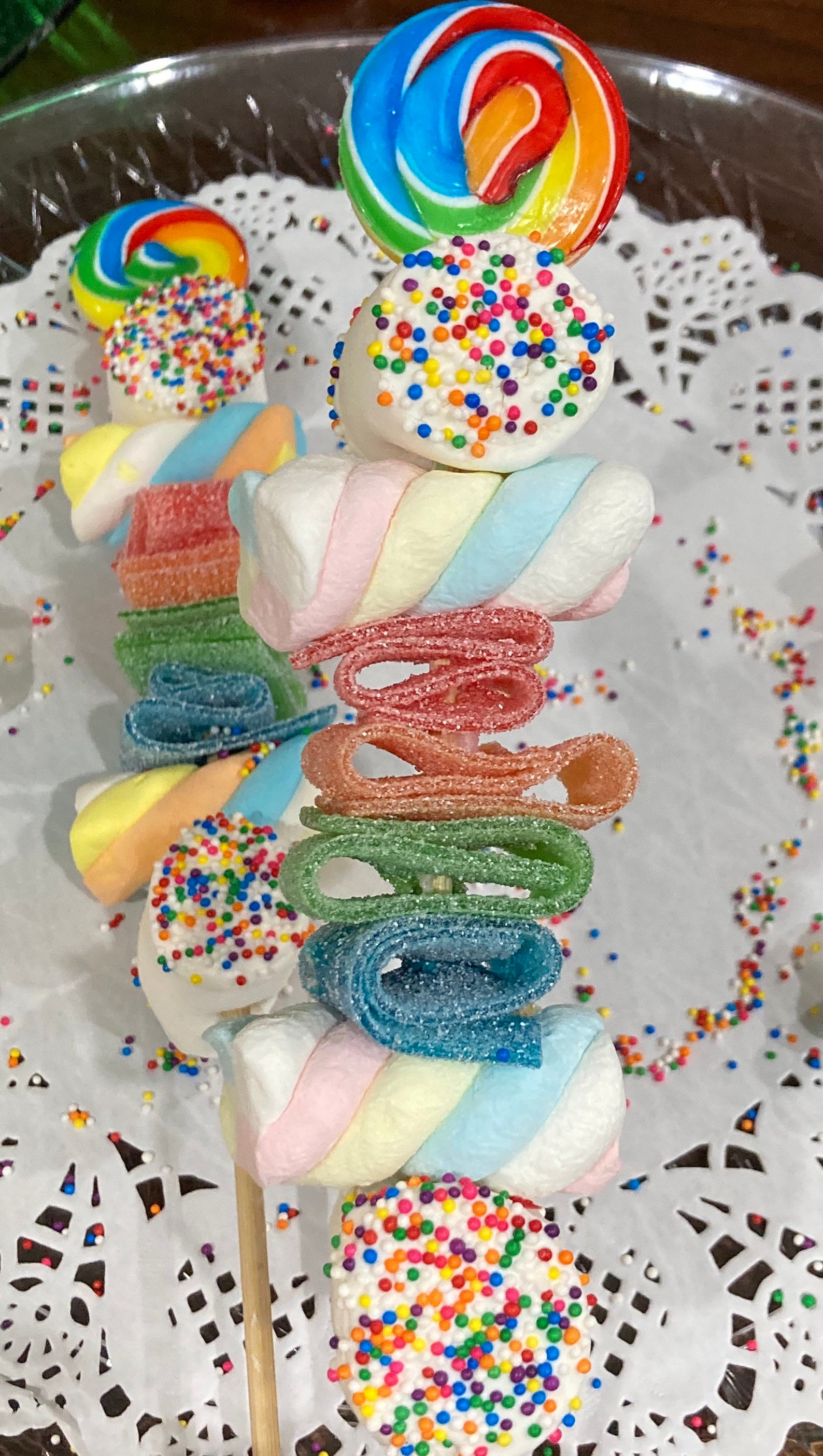 Lollipop Kabob/ Candy Kabob/ Lollipop Candy Kabob/ Birthday Etsy