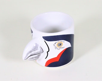 Rare Arthur Wood Toucan Beak Handle Mug