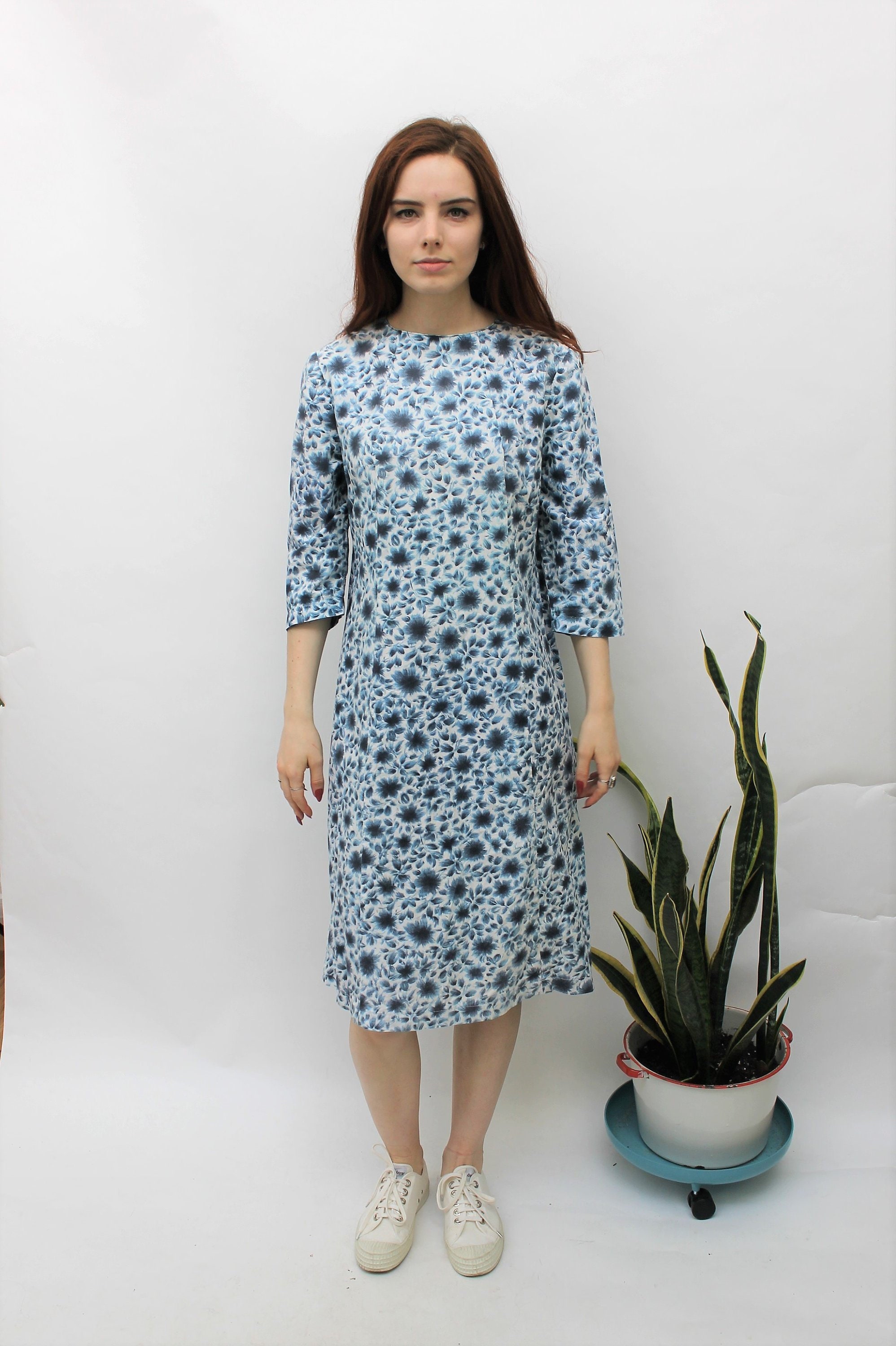 white shift dress uk