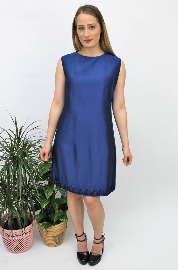 blue shift dress uk
