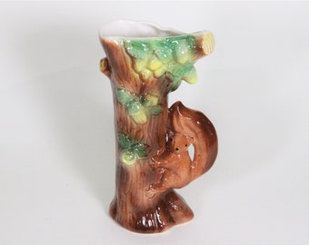 Eastgate Withernsea 'Fauna' Tree and Squirrel Vase