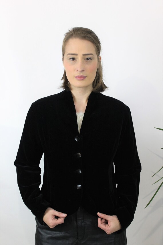 black velvet evening jacket