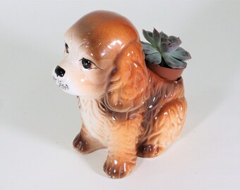 Novelty Puppy Planter