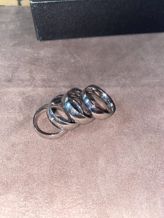 Stackable Stainless Steel Rings - image 4