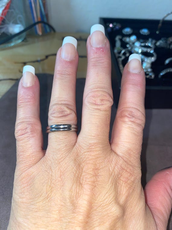 Stackable Stainless Steel Rings - image 3