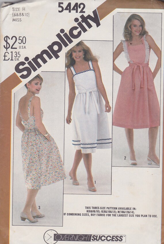 1977 Disco Era Sundress or Evening Dress Vintage Pattern, Simplicity 8546, Plus Size, Jumper, Maxi Square Neck Straps Flared Skirt, Tie Belt 1977 Disco Era Sundress or Evening Dress Vintage Pattern, Simplicity 8546, Plus Size, Jumper, Maxi Square Neck Straps Flared Skirt, Tie Belt