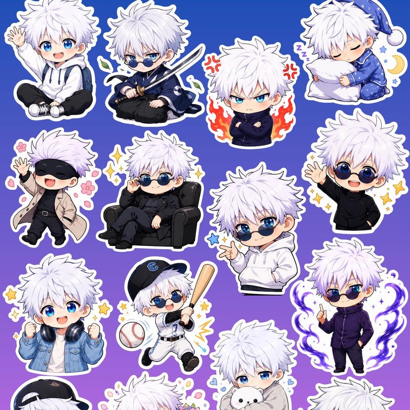 Chibi Satoru Gojo - Etsy