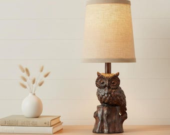 Vintage Westmoreland Glass Owl Fairy Lamp - Etsy