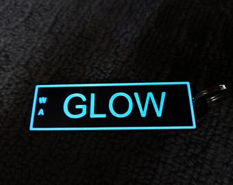 Custom Number Plate Keychain | Personalised Car Keyring | 3D Printed Name Plate | Gift for Car Lovers