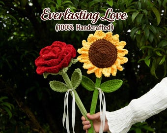 Top 100 cadeaus voor moeder leraar|Teacher's Day Gehaakt zonnebloemboeket, Creative Forever Flowers
