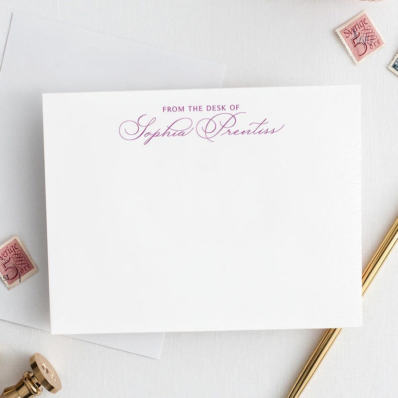 From the Desk of Stationary - Etsy