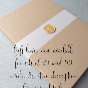 From the Desk Of Letterpress Stationery in a classic calligraphy Font, for Women image 6
