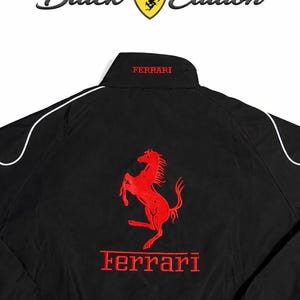 Ferrari F1 Vintage Racing Jacket Non Padded Classic Edition image 7